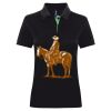 Best Selling Women's contrast polo Thumbnail