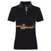 Best Selling Women's contrast polo Thumbnail
