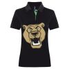 Best Selling Women's contrast polo Thumbnail