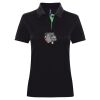 Best Selling Women's contrast polo Thumbnail