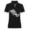 Best Selling Women's contrast polo Thumbnail