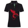 Best Selling Women's contrast polo Thumbnail