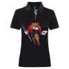 Best Selling Women's contrast polo Thumbnail