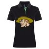 Best Selling Women's contrast polo Thumbnail