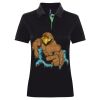 Best Selling Women's contrast polo Thumbnail