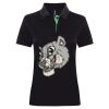 Best Selling Women's contrast polo Thumbnail