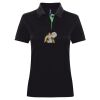 Best Selling Women's contrast polo Thumbnail