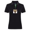 Best Selling Women's contrast polo Thumbnail
