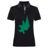 Best Selling Women's contrast polo Thumbnail