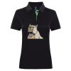 Best Selling Women's contrast polo Thumbnail