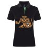 Best Selling Women's contrast polo Thumbnail