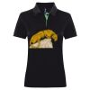 Best Selling Women's contrast polo Thumbnail