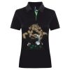 Best Selling Women's contrast polo Thumbnail