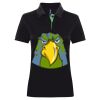 Best Selling Women's contrast polo Thumbnail