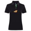 Best Selling Women's contrast polo Thumbnail