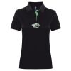 Best Selling Women's contrast polo Thumbnail