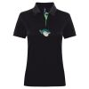 Best Selling Women's contrast polo Thumbnail