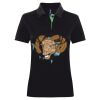Best Selling Women's contrast polo Thumbnail