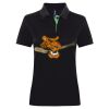 Best Selling Women's contrast polo Thumbnail