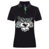 Best Selling Women's contrast polo Thumbnail