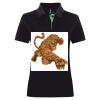 Best Selling Women's contrast polo Thumbnail