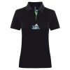 Best Selling Women's contrast polo Thumbnail