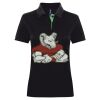 Best Selling Women's contrast polo Thumbnail