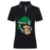 Best Selling Women's contrast polo Thumbnail