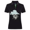 Best Selling Women's contrast polo Thumbnail