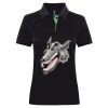 Best Selling Women's contrast polo Thumbnail