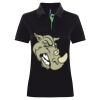 Best Selling Women's contrast polo Thumbnail