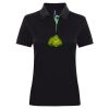 Best Selling Women's contrast polo Thumbnail