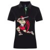 Best Selling Women's contrast polo Thumbnail