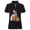 Best Selling Women's contrast polo Thumbnail