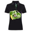 Best Selling Women's contrast polo Thumbnail