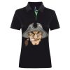 Best Selling Women's contrast polo Thumbnail
