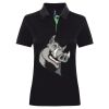Best Selling Women's contrast polo Thumbnail