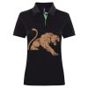 Best Selling Women's contrast polo Thumbnail