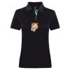 Best Selling Women's contrast polo Thumbnail