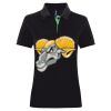 Best Selling Women's contrast polo Thumbnail