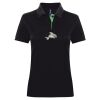 Best Selling Women's contrast polo Thumbnail