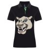 Best Selling Women's contrast polo Thumbnail