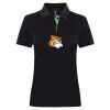 Best Selling Women's contrast polo Thumbnail