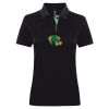 Best Selling Women's contrast polo Thumbnail