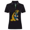 Best Selling Women's contrast polo Thumbnail