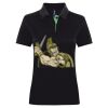 Best Selling Women's contrast polo Thumbnail