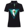 Best Selling Women's contrast polo Thumbnail