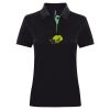 Best Selling Women's contrast polo Thumbnail