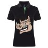 Best Selling Women's contrast polo Thumbnail