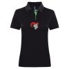 Best Selling Women's contrast polo Thumbnail